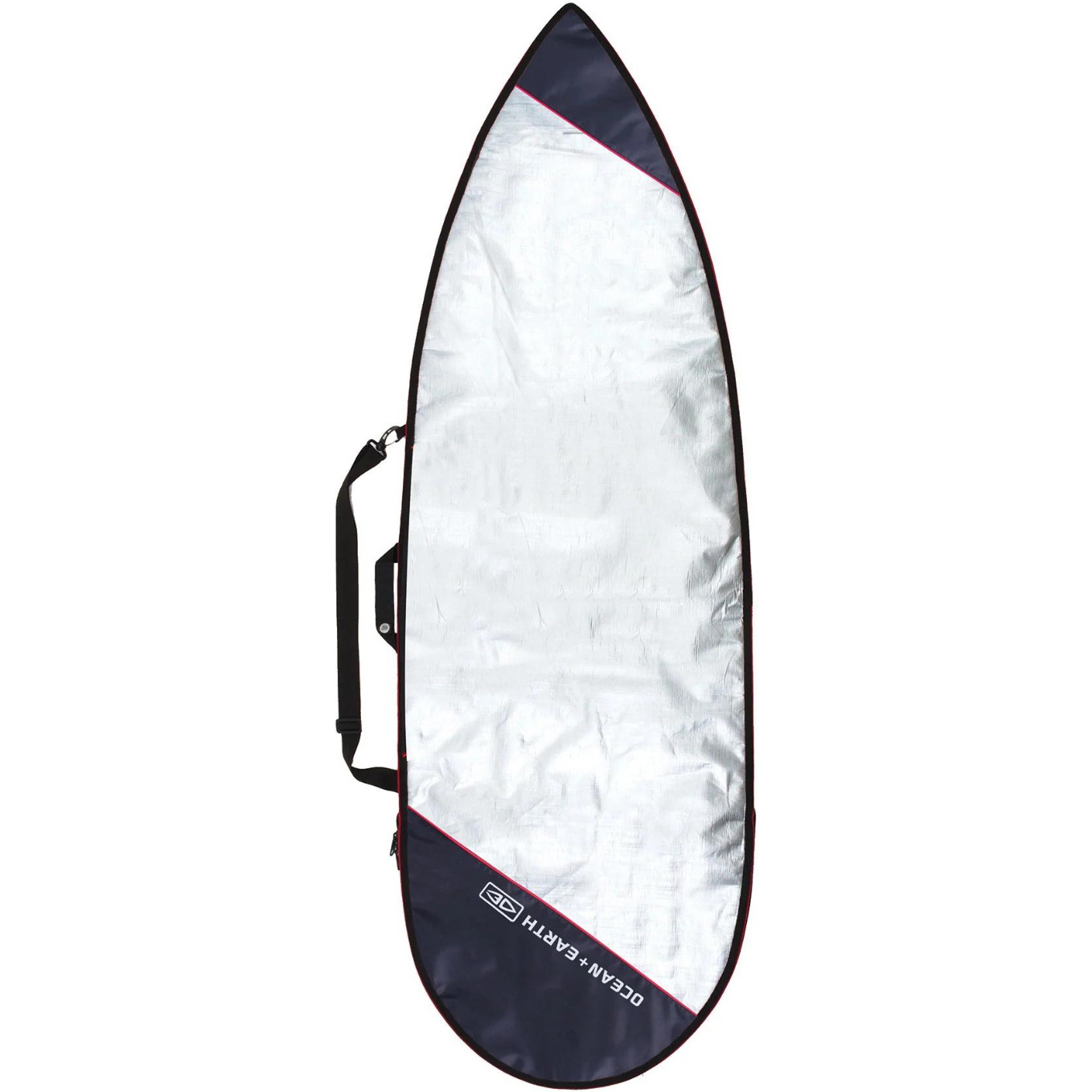 2026 Ocean And Earth Barry Basic Shortboard Surf Cover OESCSB22R - Red